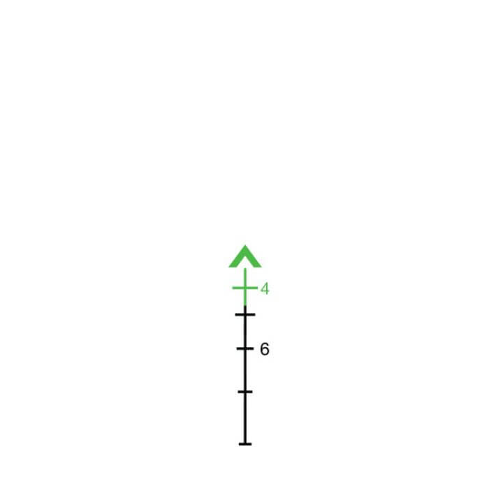 trijicon tactical rifle scope - green 223 chevron reticle