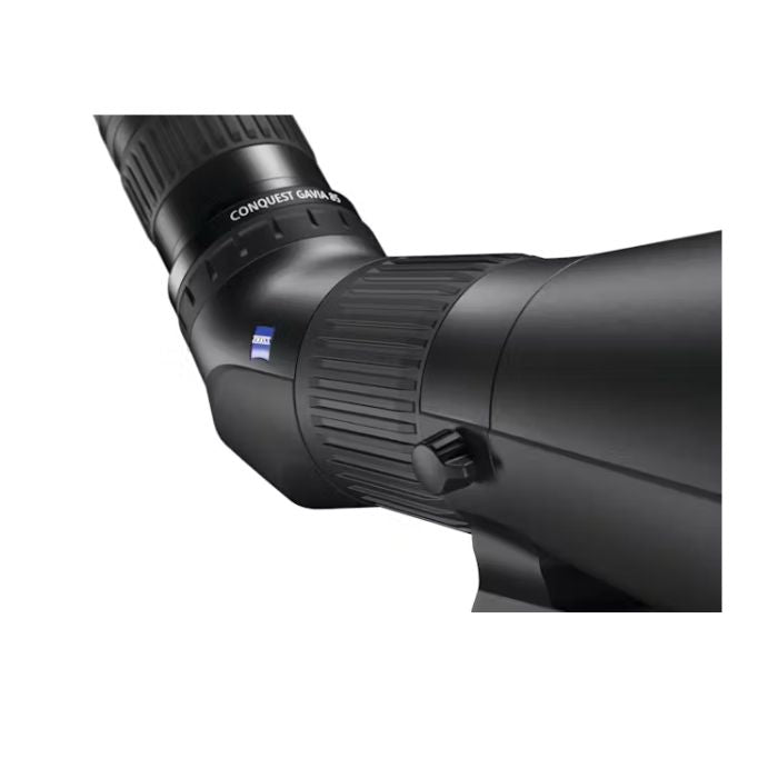zeiss conquest gavia compact angled spotting scope - right close up