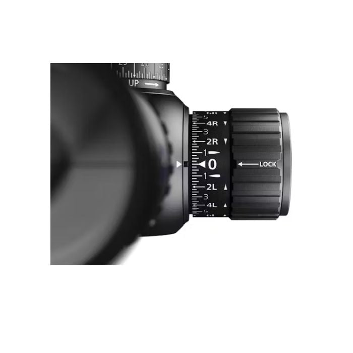 zeiss lrp s5 long range rifle scope 3-18x50 - closeup wind turret